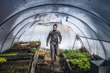  Julien Moreau de la ferme "Terra Preta"