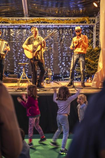 La place Clemenceau musicalisée
