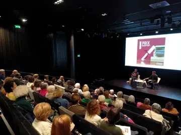 Matthieu Persan, lauréat du Prix Premières Lignes 2024, rencontre son lectorat
