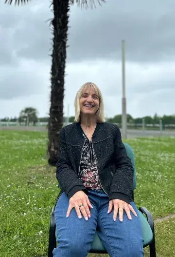 Portrait d'Isabelle Donadile, présidente de l'OMS