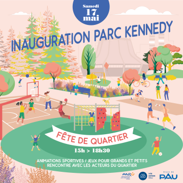 Inauguration du parc Kennedy samedi 17 mai