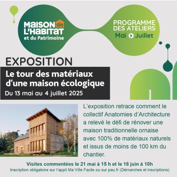 Expo : Le tour des matériaux d'une maison écologique