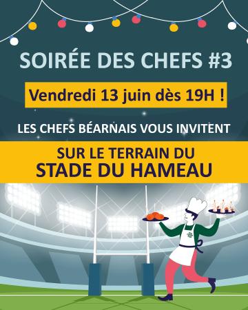 La soirée des Chefs est de retour au stade du Hameau