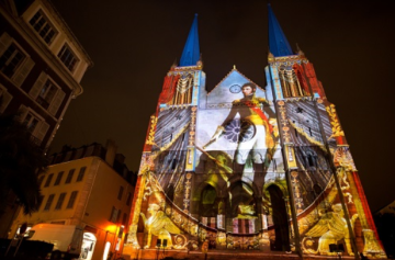 Son et lumière sur l'histoire de Bernadotte