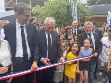 Inauguration de l'école Marancy en juin 2025
