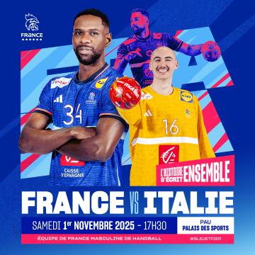 Match France - Italie au Palais des Sports 