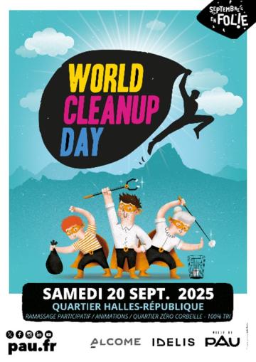 Affiche 2025 World Cleanup Day