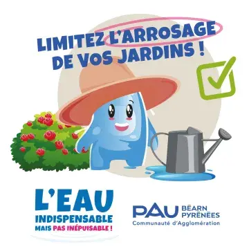 Limiter l’arrosage de votre jardin : visuel de campagne