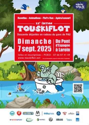 Affiche 2025 de Touskiflot