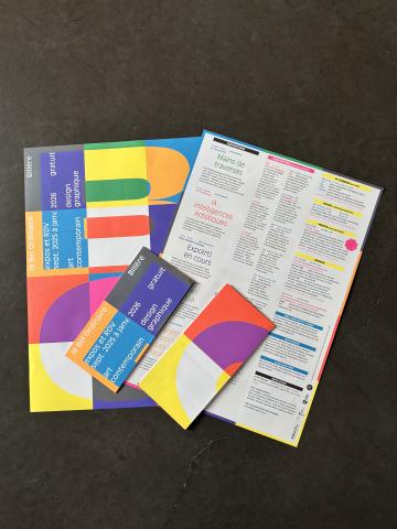 Affiche agenda du semestre pour ne rater aucun RDV du Bel Ordinaire