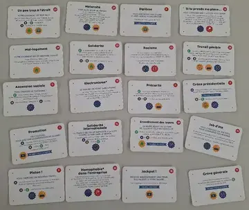 cartes inégalités