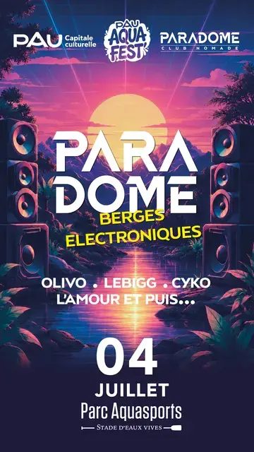 Paradome open air Berges électroniques 