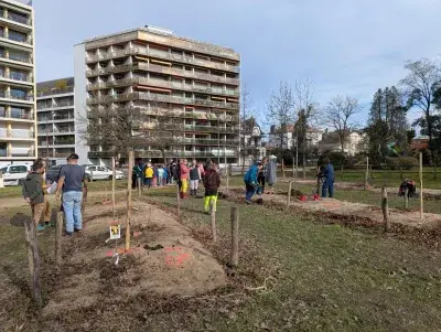 Verger public du Parc Beaumont