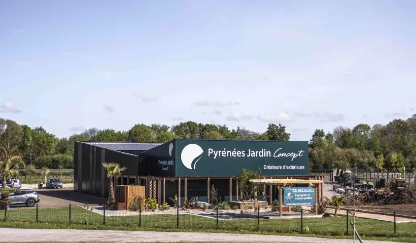 Entreprise Pyrénées Jardin Concept sur la zone d'activité économique Lonstechnord 